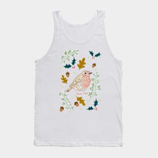 Winter Robin Tank Top